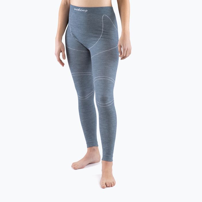 Women's thermal underwear Viking Lana Pro Merino grey 500/22/5757 8