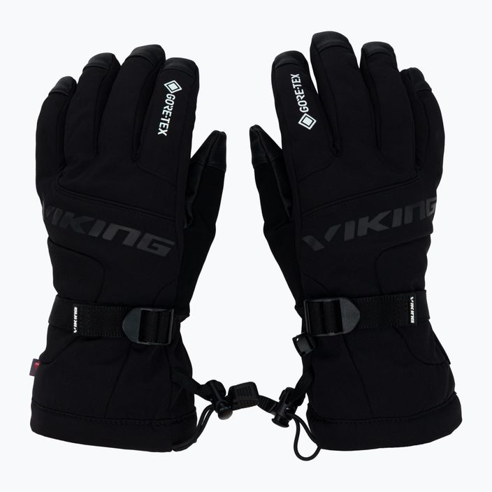 Men's Viking Hudson GTX Ski Gloves black 160/22/8282/09 2