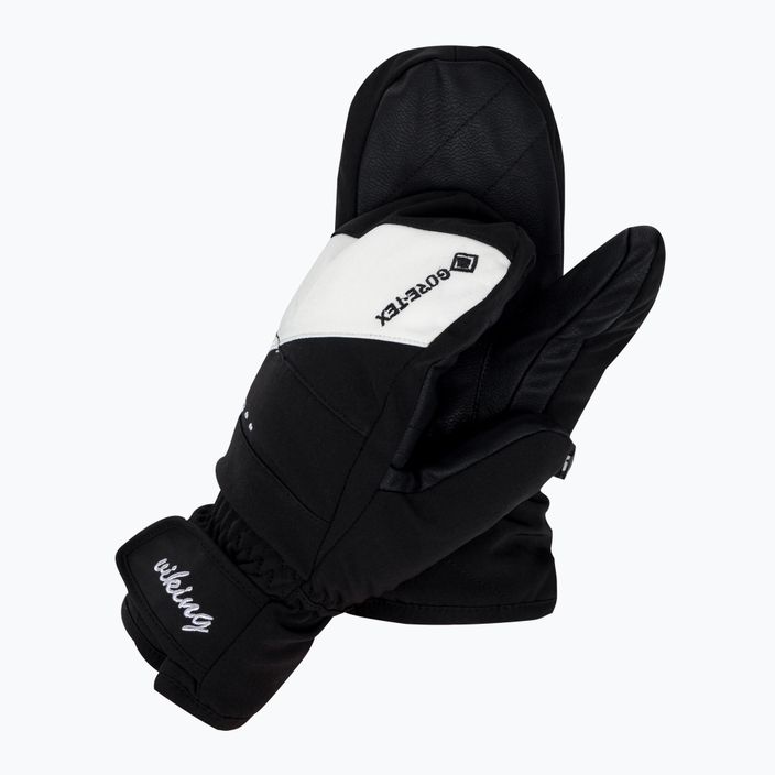 Women's ski gloves Viking Sherpa GTX Mitten Ski black and white 150/22/0077/01