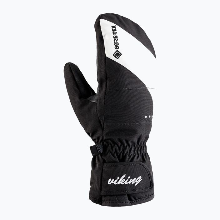 Women's ski gloves Viking Sherpa GTX Mitten Ski black and white 150/22/0077/01 7