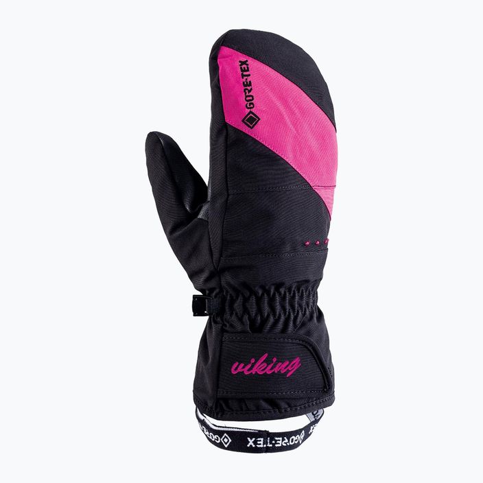 Women's ski gloves Viking Sherpa GTX Mitten Ski black/pink 150/22/0077/46 7