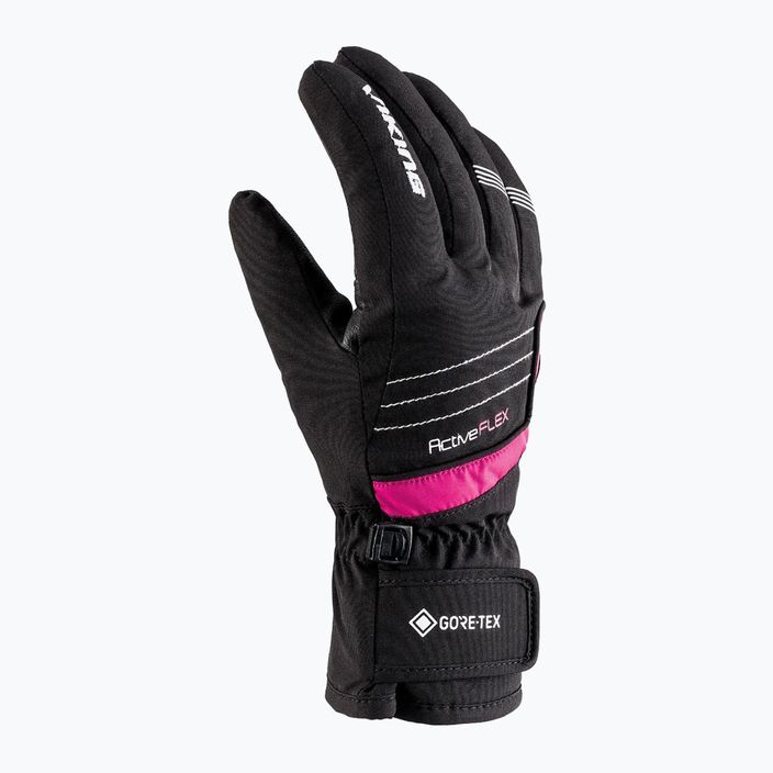 Children's ski glove Viking Helix GTX black 165/22/2252/46 6