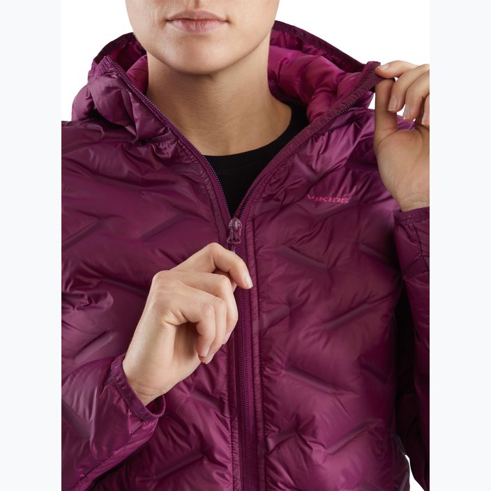 Women's down jacket Viking Aspen pink 750/23/8818/46/XS 3