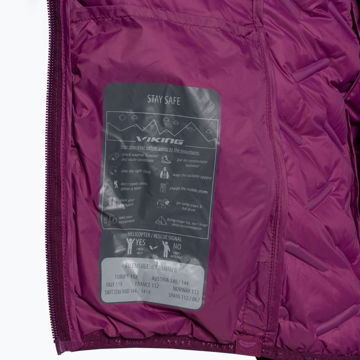 Women's down jacket Viking Aspen pink 750/23/8818/46/XS 9