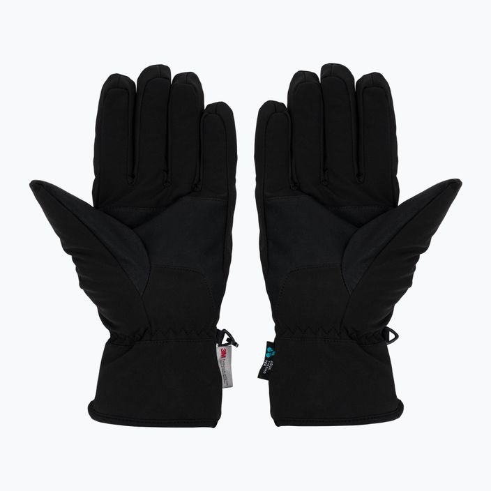 Men's Viking Solven Ski Gloves Black/Red 110/23/7558/34 3