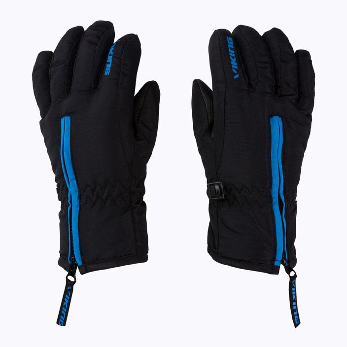 Children's ski gloves Viking Asti black 120/23/7723 3