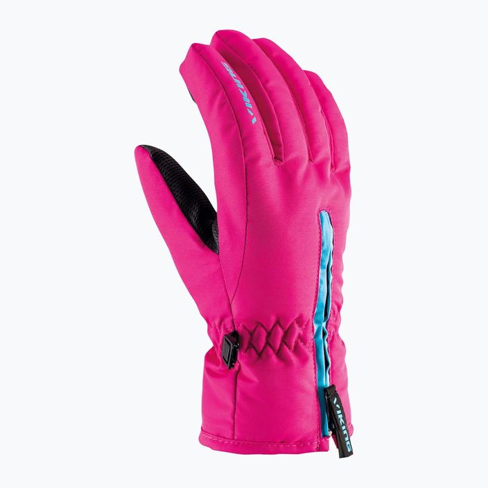 Children's ski gloves Viking Asti pink 120/23/7723/46 6