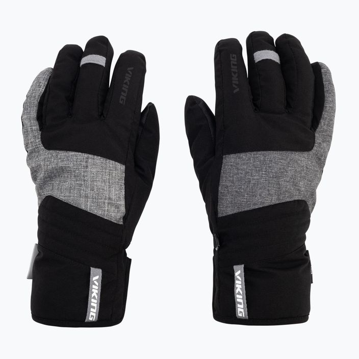 Viking Espada men's ski gloves black/grey 113/24/4587 2