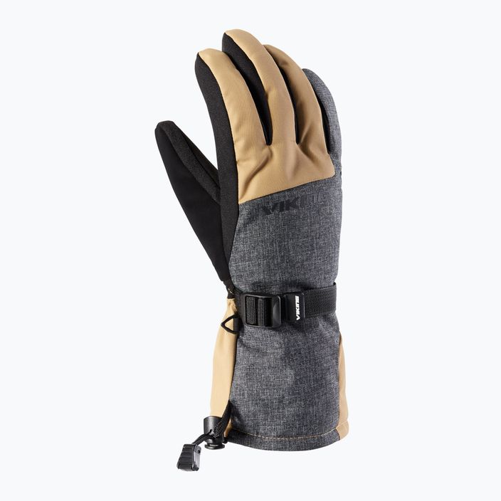 Viking Tuson grey-beige ski glove 111/22/6523 6