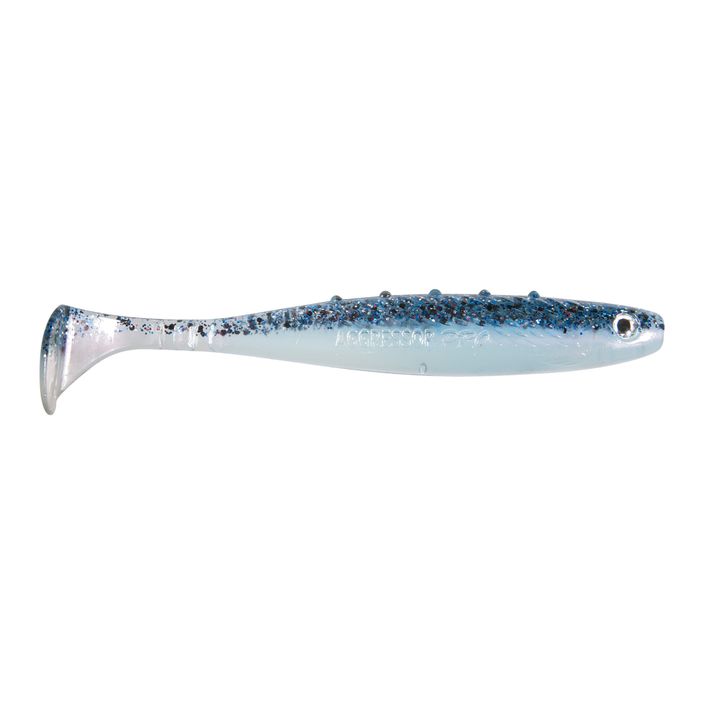 DRAGON V-Lures Aggressor Pro rubber bait 4 pcs cristal blue CHE-AG30D-03-990 2