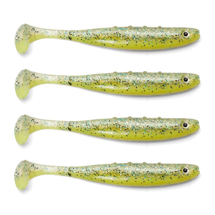 DRAGON V-Lures Aggressor Pro rubber bait 4 pcs. yellow candy CHE-AG30D-30-890 2