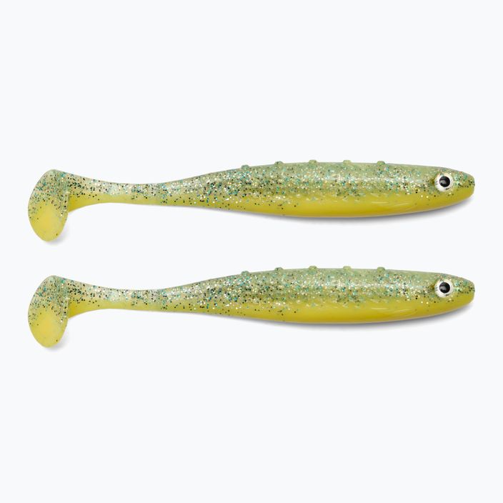 DRAGON V-Lures Aggressor Pro rubber bait 2 pcs. yellow candy CHE-AG50D-30-890