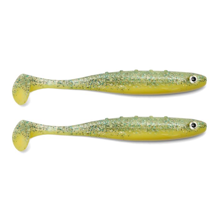 DRAGON V-Lures Aggressor Pro rubber bait 2 pcs. yellow candy CHE-AG50D-30-890 2