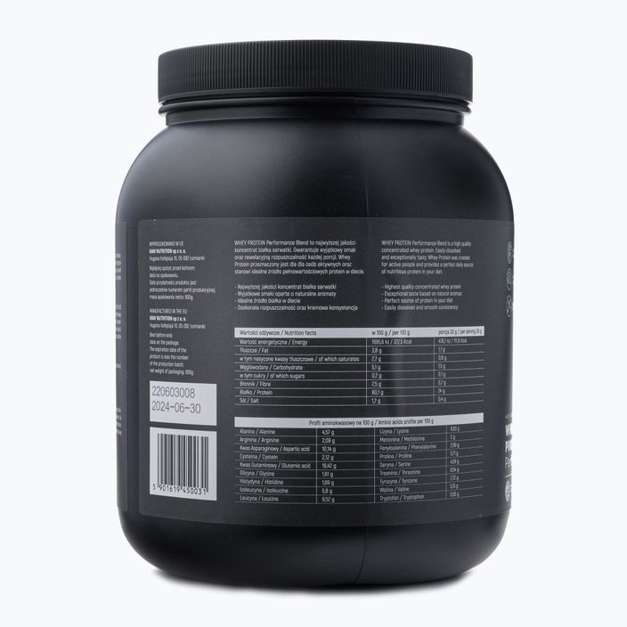 Whey Protein Raw Nutrition 900g coconut WPC-59016 3