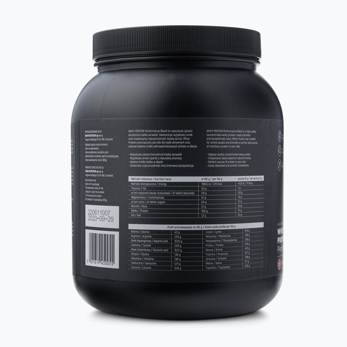 Whey Protein Raw Nutrition 900g raspberry WPC-59016 3