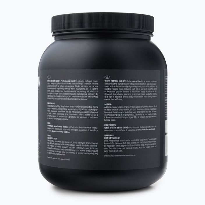 Whey Protein Isolate Raw Nutrition 900g chocolate WPI-59017 2