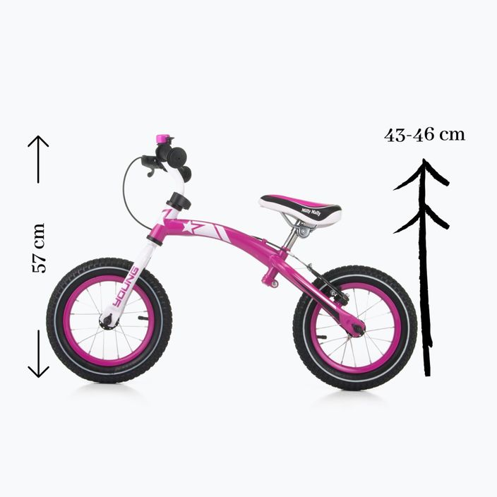Milly Mally Young cross-country bicycle pink 391 10