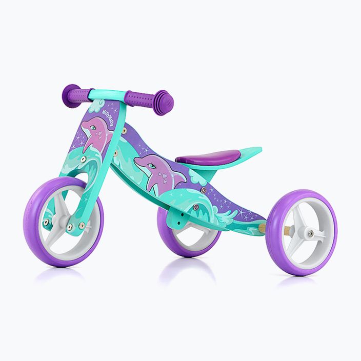 Milly Mally Jake blue-purple cross-country bicycle 2101