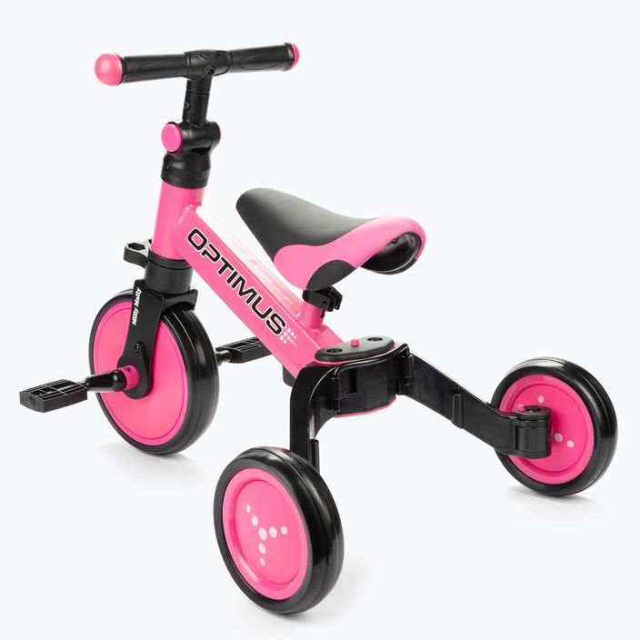 Milly Mally 3in1 tricycle Optimus pink 2711 4