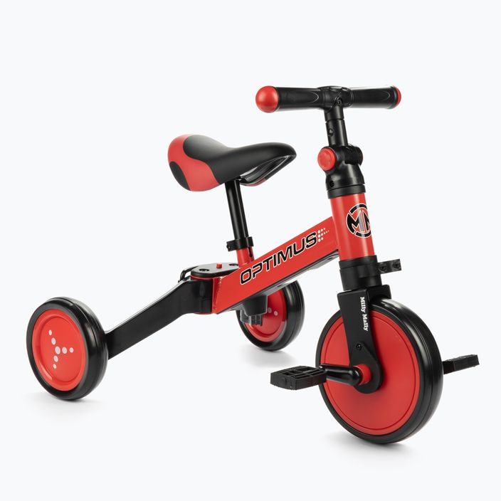 Milly Mally 3-in-1 cross-country tricycle Optimus red 2712 2