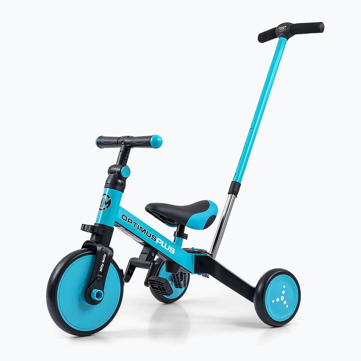 Milly Mally 4in1 cross-country tricycle Optimus Plus blue 15