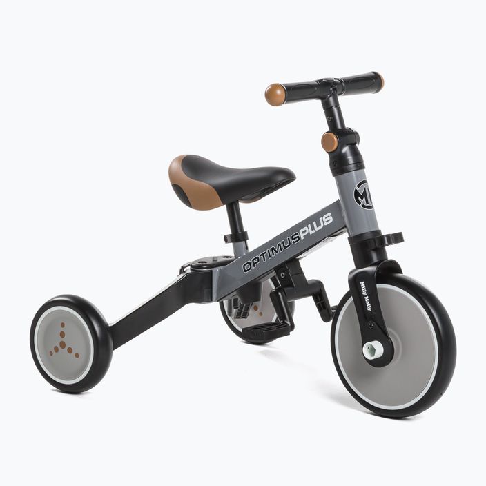 Milly Mally 4in1 tricycle Optimus Plus grey 4