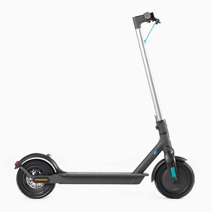 Motus Scooty 10 Lite 2022 silver and black electric scooter 2