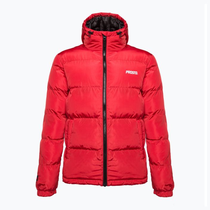 PROSTO men's winter jacket Winter Adament red KL222MOUT1013