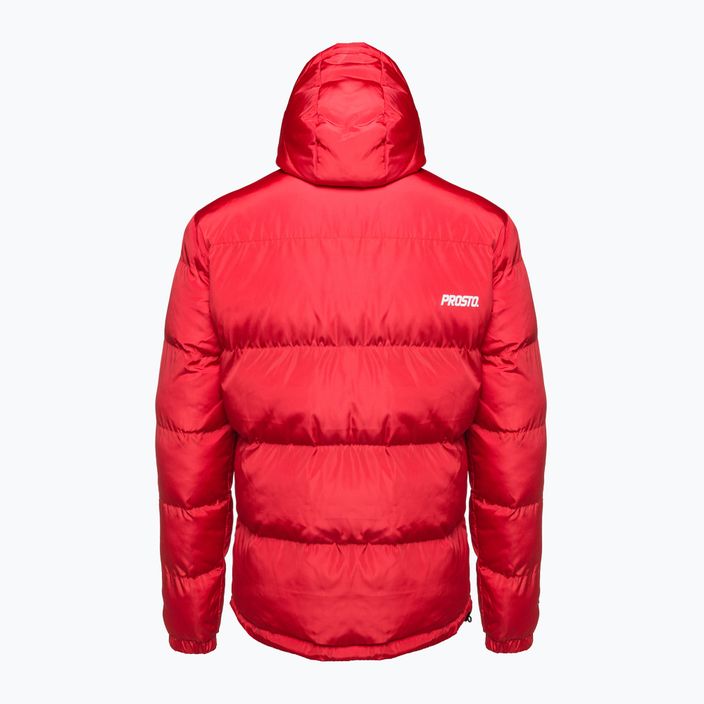 PROSTO men's winter jacket Winter Adament red KL222MOUT1013 2