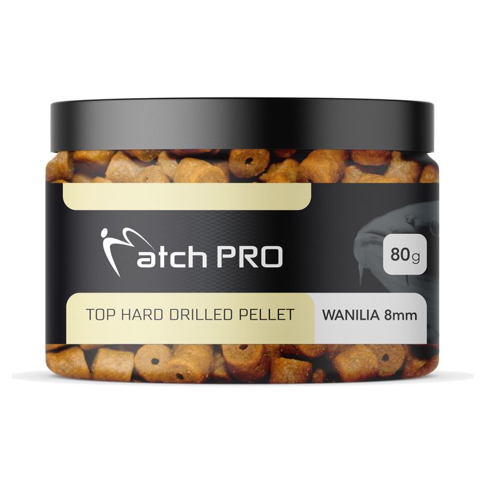 MatchPro Top Hard Drilled Vanilla 8 mm hook pellets 979517 2