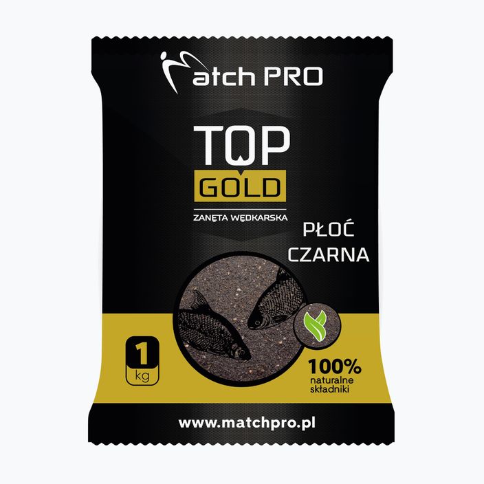 MatchPro Top Gold roach fishing groundbait Black 1 kg 970008