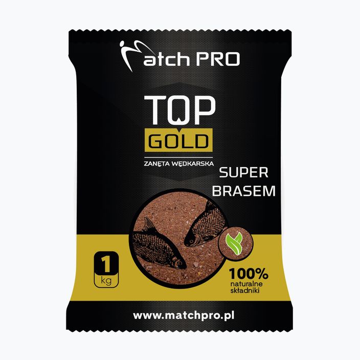 MatchPro Top Gold Super Brasem fishing groundbait 1 kg 970005