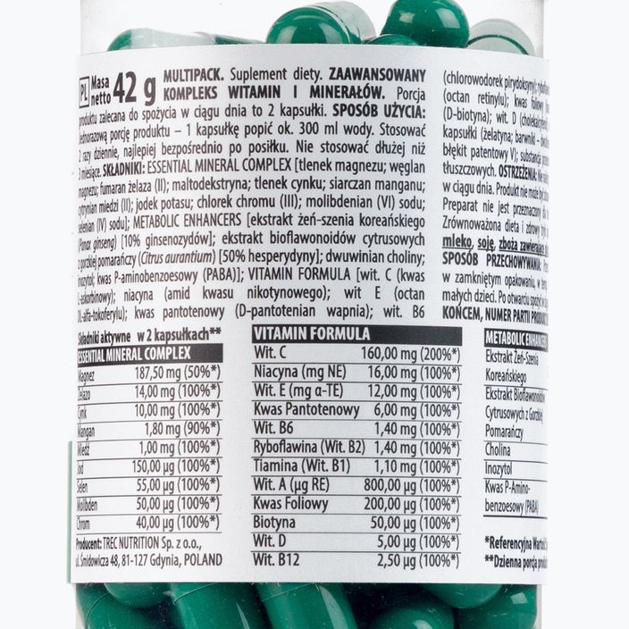 Multi Pack Trec vitamin complex TRE/222 2