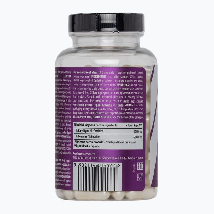 L-carnitine PRO Trec fat burner 120 capsules TRE/660 3