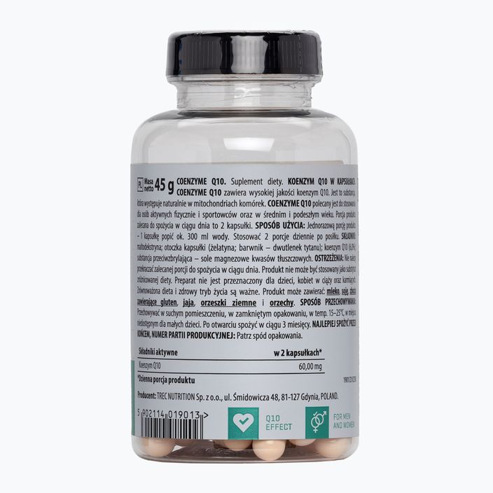 Vitality Coenzyme Q10 Trec coenzyme Q10 90 capsules TRE/883 2
