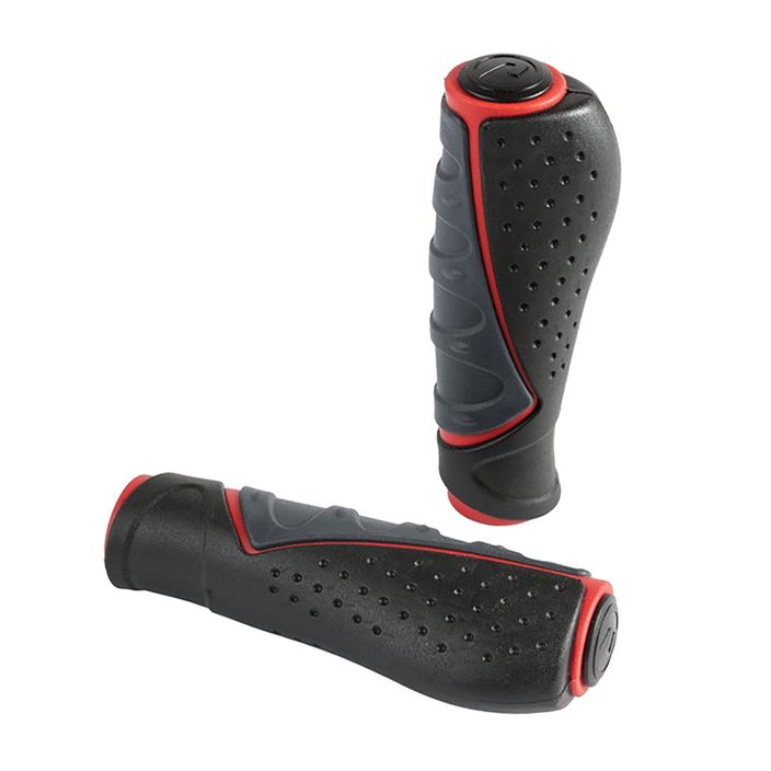 ACCENT Comfort 3D handlebar grips black-red 610-06-261_ACC 2