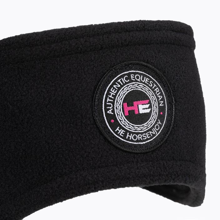 Women's fleece headband Horsenjoy Isabel black 2060101 3