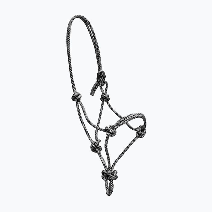 York Siena black horse rope halter 3340102
