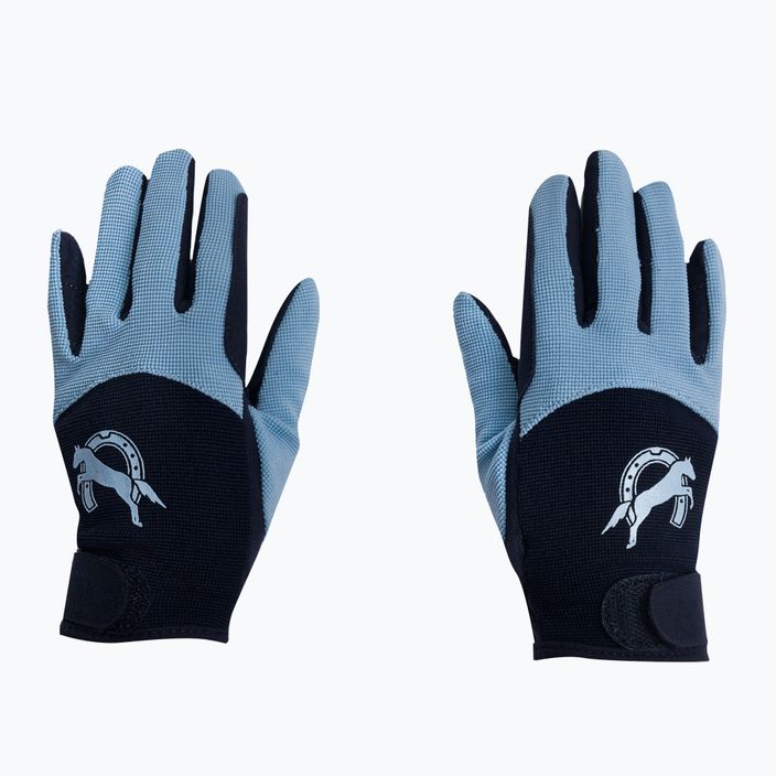 York Flicka children's riding gloves blue 12160304 3