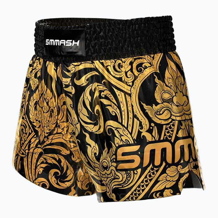 SMMASH Muay Thai Story 2.0 men's training shorts gold SHC5-012 3