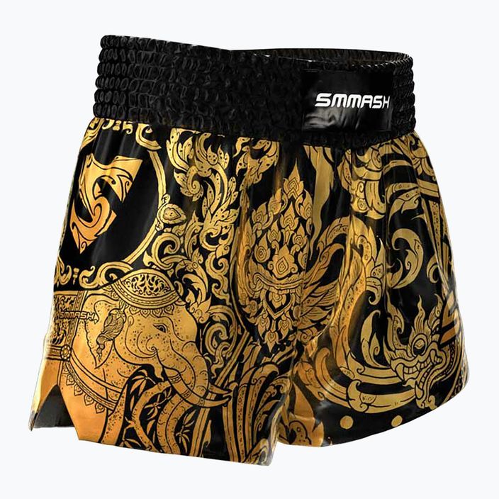 SMMASH Muay Thai Story 2.0 men's training shorts gold SHC5-012 4