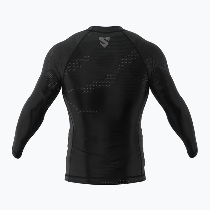 SMMASH Murk black RSO3 men's longsleeve rashguard 2