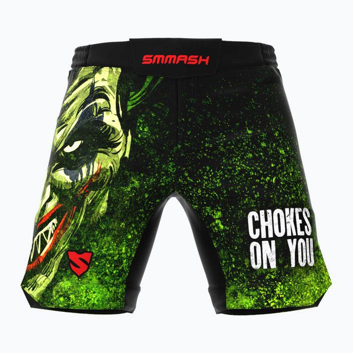SMMASH The Choker green men's training shorts SHC4-019