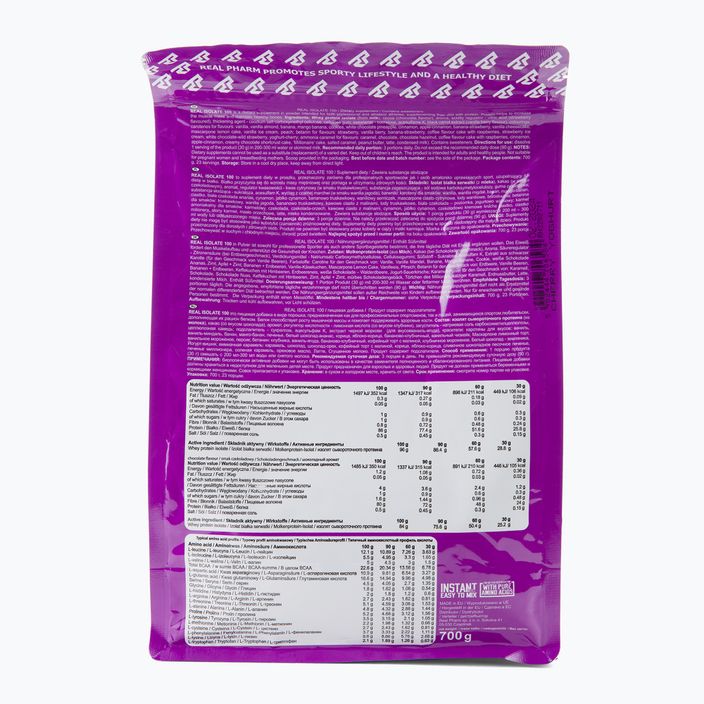 Whey Real Pharm Real Isolate 700g cherry-yoghurt 706584 2