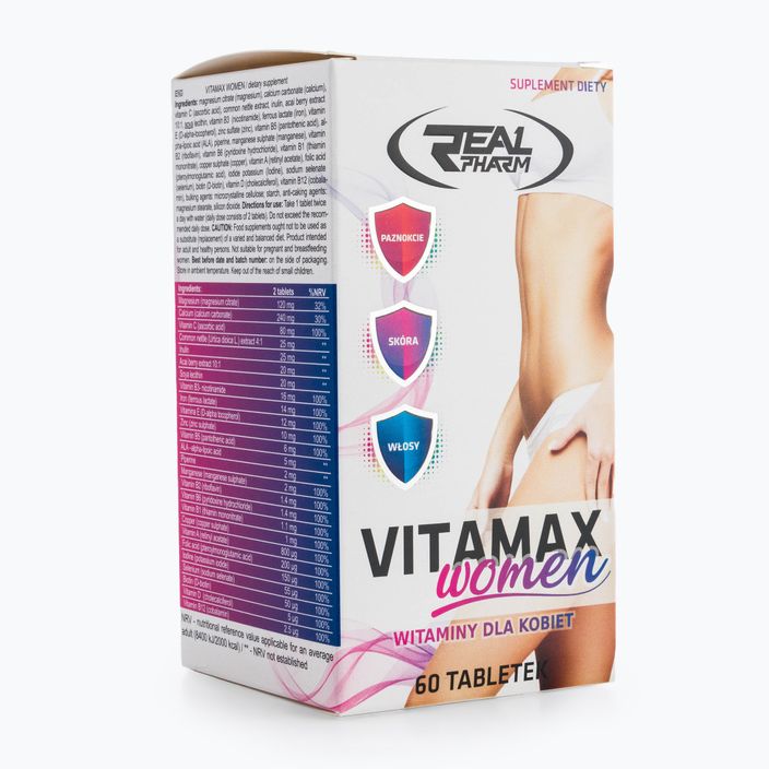 Vitamax WOMEN Real Pharm vitamin and mineral complex for women 60 tablets 707086