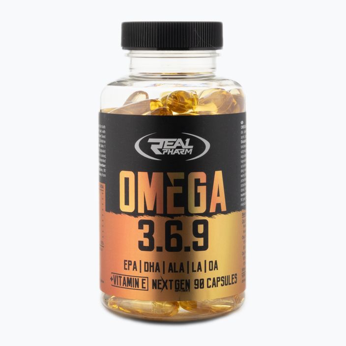 Omega 3-6-9 Real Pharm fatty acids 90 capsules 712035