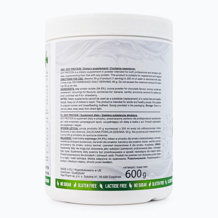 Real Pharm Soy Protein 600g strawberry 715319 3