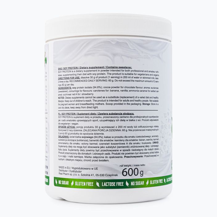 Real Pharm Soy Protein 600g chocolate 715340 3