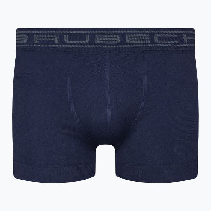 Men's thermal boxer shorts Brubeck BX10050A Comfort Cotton navy blue