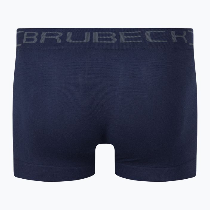 Men's thermal boxer shorts Brubeck BX10050A Comfort Cotton navy blue 2